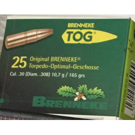 Brenneke Tog 30 cal .308 165 gr