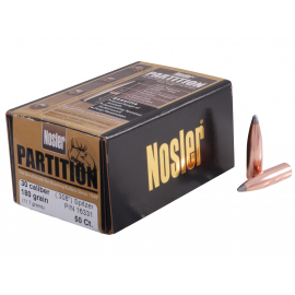 Nosler Partition 30 Cal. 308 Spitzer 180 gr